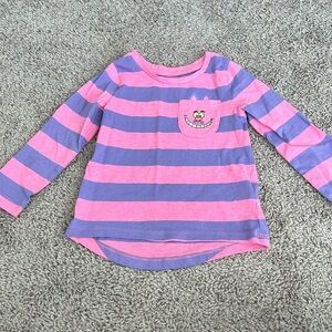 Disney Alice & Wonderland Cheshire Cat Toddler Long Sleeve Tshirt